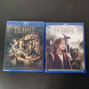 The Hobbit Unexpected Journey and Desolation Of Smaug Blu-ray